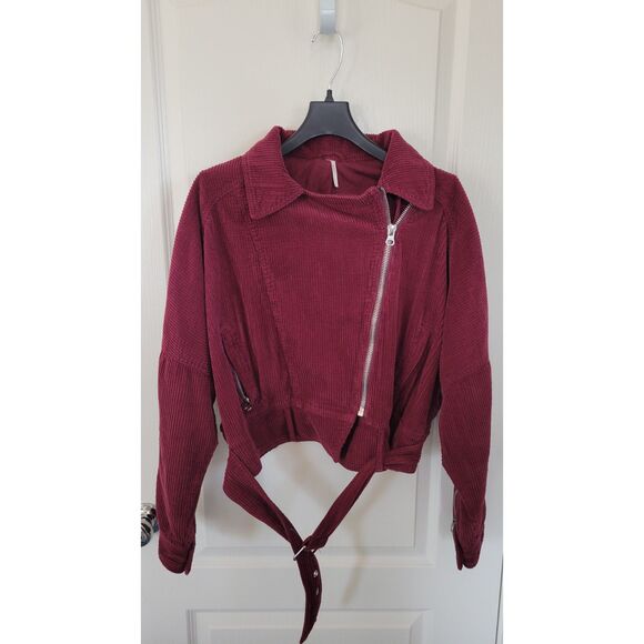 Free People Jackets & Blazers - Free People Corduroy Slouchy Dolman Moto Jacket